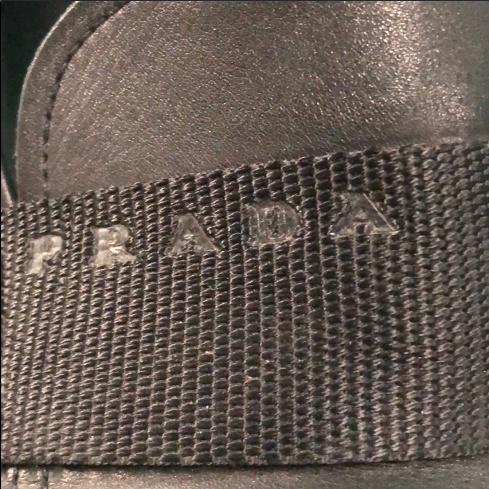 Prada Men’s Black Leather shoes